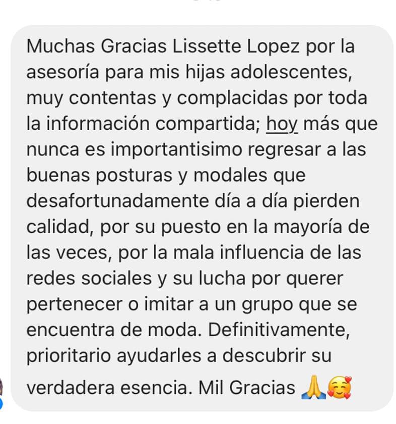 Testimonio Teen to Shine 5